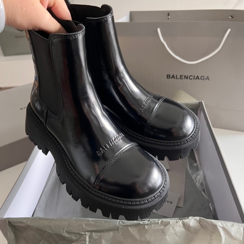 Replica Balenciaga Boots For Women #1258377 $132.00 USD for Wholesale