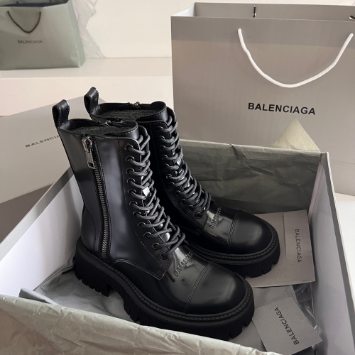 Balenciaga Boots For Women #1258378 $132.00 USD, Wholesale Replica Balenciaga Boots