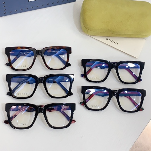 Replica Gucci Fashion Goggles #1258384 $45.00 USD for Wholesale