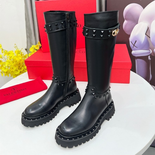 Valentino Boots For Women #1258390 $155.00 USD, Wholesale Replica Valentino Boots