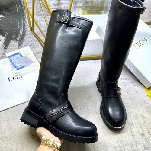 Replica Christian Dior Boots For Women #1258399 $132.00 USD for Wholesale