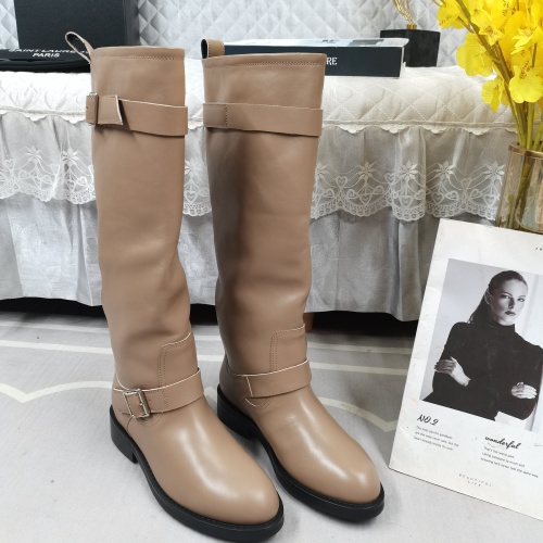 Replica Yves Saint Laurent YSL Boots For Women #1258402 $235.00 USD for Wholesale