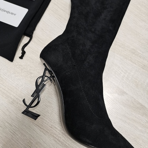 Replica Yves Saint Laurent YSL Boots For Women #1258407 $145.00 USD for Wholesale