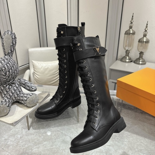 Louis Vuitton Boots For Women #1258409 $132.00 USD, Wholesale Replica Louis Vuitton Boots