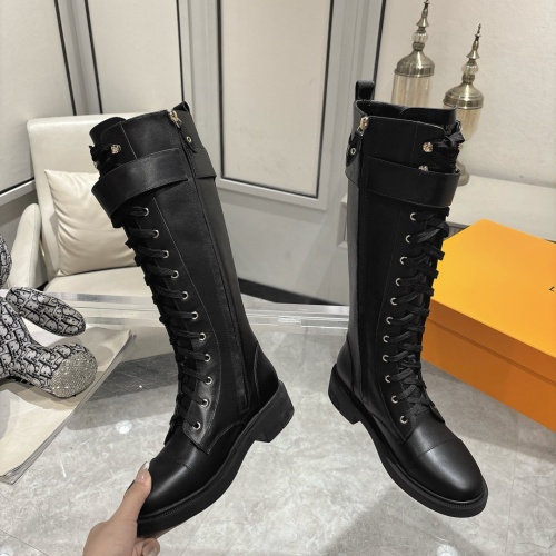 Replica Louis Vuitton Boots For Women #1258409 $132.00 USD for Wholesale