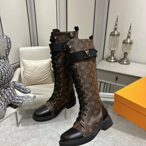 Louis Vuitton Boots For Women #1258410 $132.00 USD, Wholesale Replica Louis Vuitton Boots