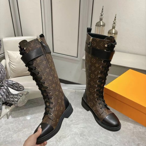 Replica Louis Vuitton Boots For Women #1258410 $132.00 USD for Wholesale