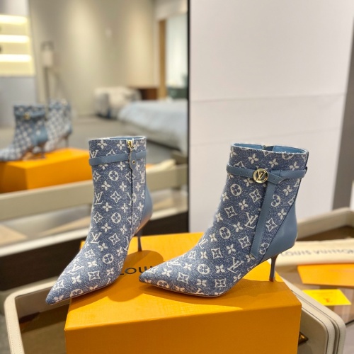 Louis Vuitton Boots For Women #1258413 $150.00 USD, Wholesale Replica Louis Vuitton Boots