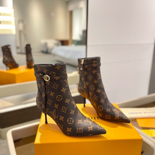 Replica Louis Vuitton Boots For Women #1258414 $150.00 USD for Wholesale