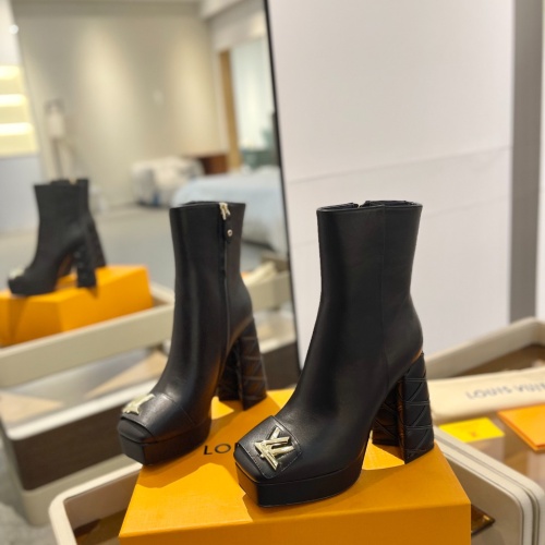 Louis Vuitton Boots For Women #1258431 $165.00 USD, Wholesale Replica Louis Vuitton Boots