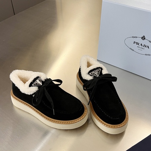 Replica Prada Casual Shoes For Women #1258466 $98.00 USD for Wholesale