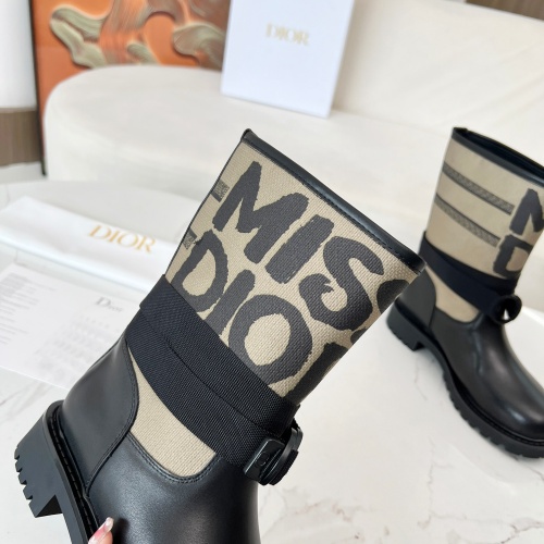 Replica Christian Dior Boots For Women #1258478 $108.00 USD for Wholesale