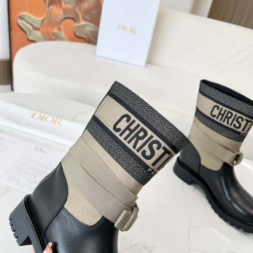 Replica Christian Dior Boots For Women #1258480 $108.00 USD for Wholesale