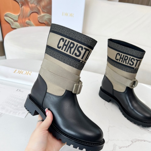 Replica Christian Dior Boots For Women #1258480 $108.00 USD for Wholesale