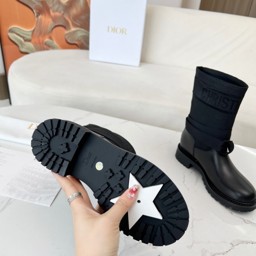 Replica Christian Dior Boots For Women #1258483 $108.00 USD for Wholesale