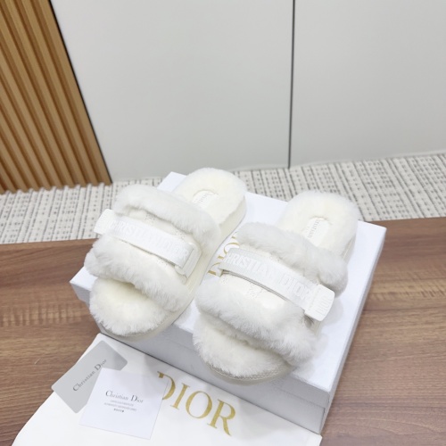 Christian Dior Slippers For Women #1258484 $96.00 USD, Wholesale Replica Christian Dior Slippers