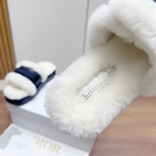 Replica Christian Dior Slippers For Women #1258485 $96.00 USD for Wholesale