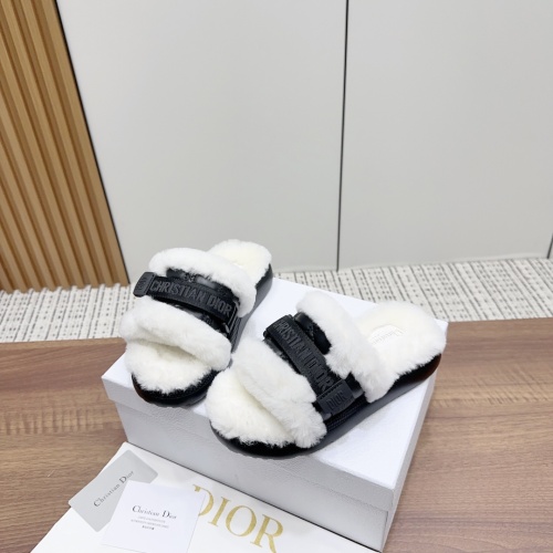 Christian Dior Slippers For Women #1258486 $96.00 USD, Wholesale Replica Christian Dior Slippers