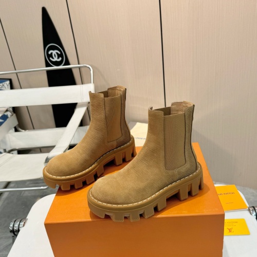 Louis Vuitton Boots For Women #1258497 $150.00 USD, Wholesale Replica Louis Vuitton Boots