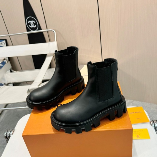 Louis Vuitton Boots For Women #1258499 $150.00 USD, Wholesale Replica Louis Vuitton Boots