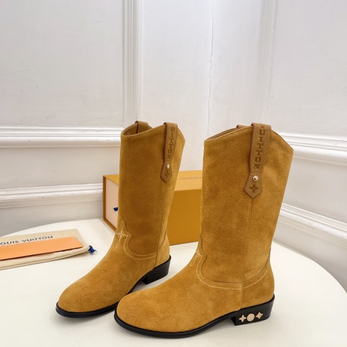 Louis Vuitton Boots For Women #1258510 $158.00 USD, Wholesale Replica Louis Vuitton Boots