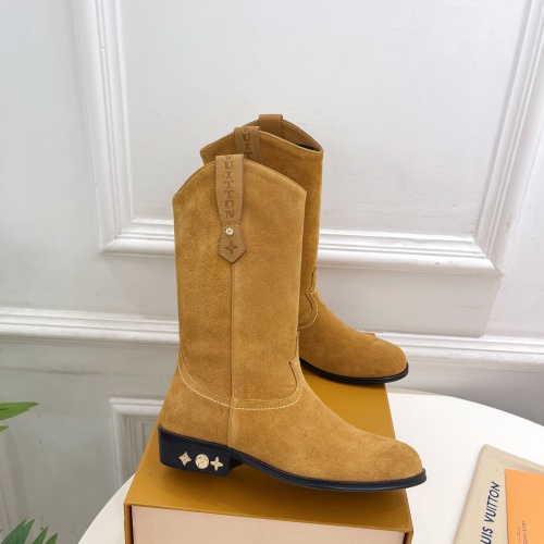 Replica Louis Vuitton Boots For Women #1258510 $158.00 USD for Wholesale