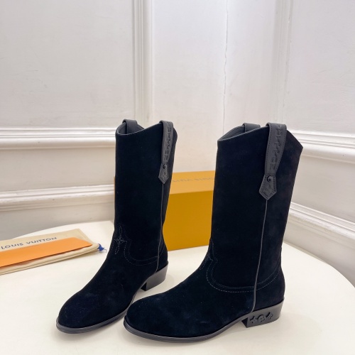 Louis Vuitton Boots For Women #1258517 $158.00 USD, Wholesale Replica Louis Vuitton Boots