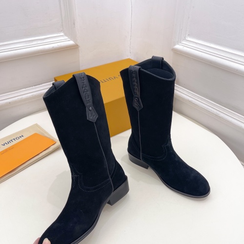 Replica Louis Vuitton Boots For Women #1258517 $158.00 USD for Wholesale