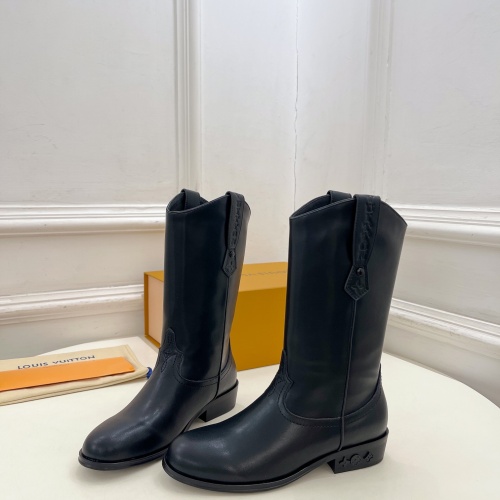 Louis Vuitton Boots For Women #1258519 $158.00 USD, Wholesale Replica Louis Vuitton Boots