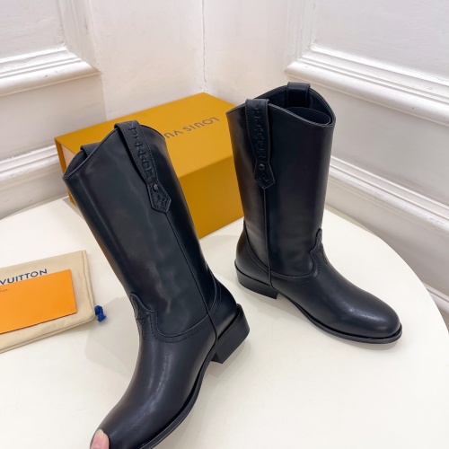 Replica Louis Vuitton Boots For Women #1258519 $158.00 USD for Wholesale