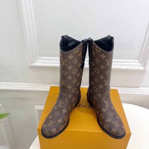 Replica Louis Vuitton Boots For Women #1258521 $158.00 USD for Wholesale