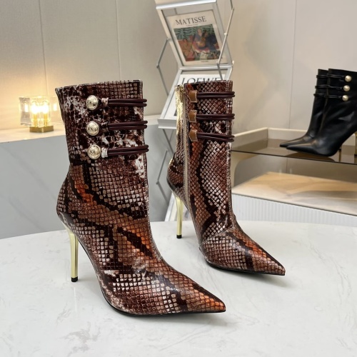 Balmain Boots For Women #1258536 $108.00 USD, Wholesale Replica Balmain Boots