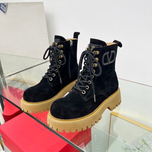 Valentino Boots For Women #1258539 $112.00 USD, Wholesale Replica Valentino Boots