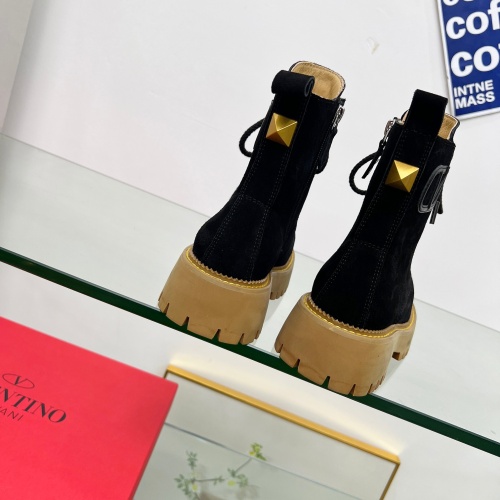 Replica Valentino Boots For Women #1258539 $112.00 USD for Wholesale