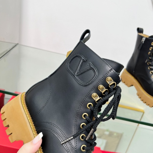 Replica Valentino Boots For Women #1258541 $112.00 USD for Wholesale