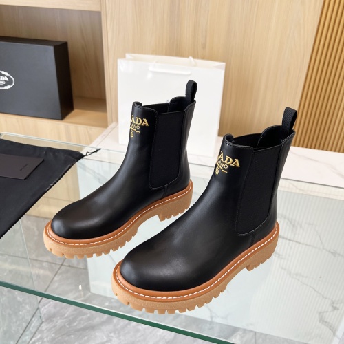 Replica Prada Boots For Women #1258574 $112.00 USD for Wholesale