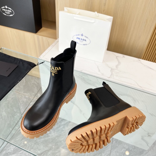 Replica Prada Boots For Women #1258574 $112.00 USD for Wholesale