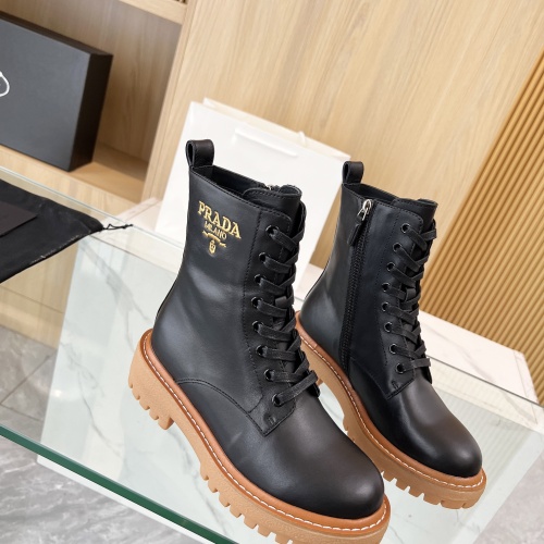 Prada Boots For Women #1258575 $112.00 USD, Wholesale Replica Prada Boots