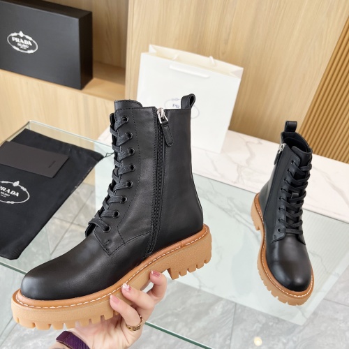 Replica Prada Boots For Women #1258575 $112.00 USD for Wholesale