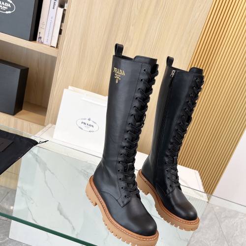 Prada Boots For Women #1258584 $140.00 USD, Wholesale Replica Prada Boots