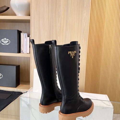 Replica Prada Boots For Women #1258584 $140.00 USD for Wholesale