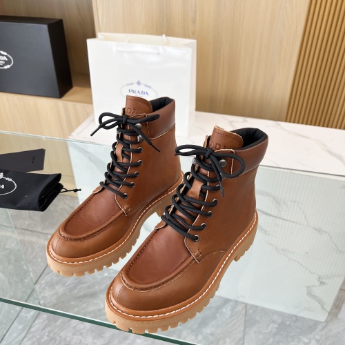 Prada Boots For Women #1258586 $115.00 USD, Wholesale Replica Prada Boots