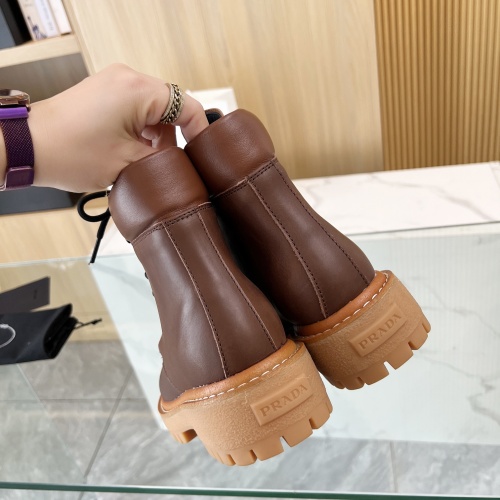 Replica Prada Boots For Women #1258587 $115.00 USD for Wholesale