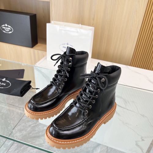 Prada Boots For Women #1258588 $115.00 USD, Wholesale Replica Prada Boots