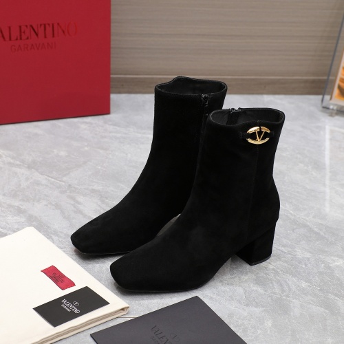 Valentino Boots For Women #1258592 $130.00 USD, Wholesale Replica Valentino Boots