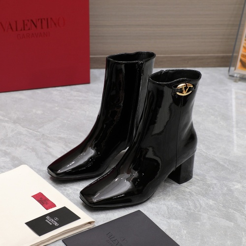 Valentino Boots For Women #1258593 $130.00 USD, Wholesale Replica Valentino Boots