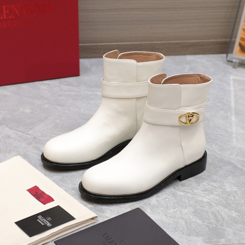 Valentino Boots For Women #1258594 $130.00 USD, Wholesale Replica Valentino Boots