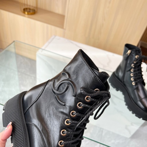 Replica Chanel Boots For Women #1258600 $105.00 USD for Wholesale