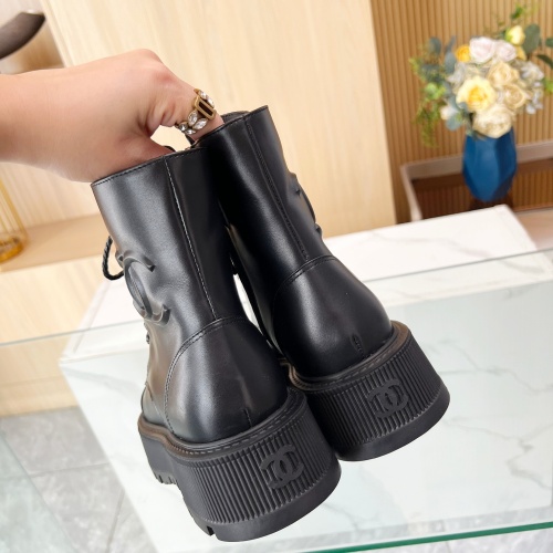 Replica Chanel Boots For Women #1258607 $105.00 USD for Wholesale