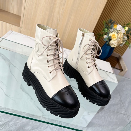 Chanel Boots For Women #1258608 $105.00 USD, Wholesale Replica Chanel Boots